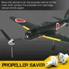 Aircraft Modle Zero RC Plane 2 4G 4CH Remote Control Airplane EPP 400mm Wingspan 6 Axis Aerobatic Fighter 761 15 RTF 230731