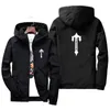 Kurtki męskie Trapstar Brand Print Waterpood Windbreak Windbreaker Kurtka Zip płaszcz z kapturem Szybka sucha sportowa kurtka Jaqueta Masculina Hao Jack 230731