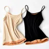 Women's Tanks YSMILE Y Warm Cashmere Camis Winter Thick Velvet Sleeveless Thermal Tops Overall Body Stretch Skinny Sling Camisoles