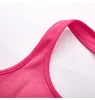 Ny design kvinnors halterhals Rose Color Letter Brodery Thread Cotton Bustier Short Tanks Camis SMLXL
