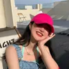 Ball Caps Fashion Vacation Travel Outdoors Baseball Rose Red Hats для женщин Summer Beach Sun 2023 Случайная шляпа.