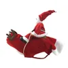 Hondenkleding Huisdier Kerstkostuum Kleding Santa Riding Outfit Herten Benodigdheden Drop Delivery Home Garden Dhokt