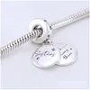 Charms 925 Sterling Sier Mignon Étoile Chat Éléphant Champignon Pendentif Pour L'original Pandora Charme Bracelet Dames Bijoux Drop Delivery Fi Dhox3