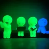 Blind box SMISKI Multiple Series Noctilucent Green Doll Mystery Box Action Figures Decoration Desktop Model Toy For Surprise Gift 230731