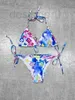 Conjunto de biquínis feminino sexy com alça transparente em forma de estrela maiô feminino maiô feminino moda praia roupas de verão biquíni feminino YJUI