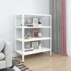 5-layer printer storage rack Floor to floor Multi-layer storage rack Wrought iron multifunctional bookshelf