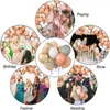 Party Decoration 2023 Vintage Latex Balloon Chain Combination Set Birthday Peach Wedding Arrangement