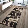 Mattor Modern Heminredning Estetiska vardagsrumsmatta för köksgolv Hall Runner Rug Anti Slip Room Mats R230801