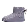 Designer-Damen-Schneestiefel, dreifach, Schwarz, Kastanienbraun, Lila, Rosa, Marineblau, Grau, modisch, klassisch, knöchellang, kurze Stiefel, Damen, warm halten, Designer-Stiefeletten, Schuhe, 36–41 Gai