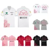 2022 F1 футболка Formula 1 Racing Polo Shirt Shirt Motorsport Uniform негабаритная футболка мода Harajuku Men's Women's F1263U