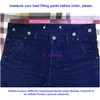 Męskie dżinsy GDCK0002 RedTornado Super wysokiej jakości talia Indigo Selvage Unashed Pants Usanforised Raw Denim Chino 12 unz 230731