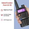 Walkie talkie baofeng bf uv5r 5w 8wportable fm radio vhf uhf dual band tvåvägs amatör för jakt uv 82 uv 9r plus 230823