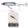 Yemler 1 PCS PLOPPER Balıkçılık Cazibesi 13G15G35G Yüzer Dönen Kuyruk Yapay Krankbait 230801