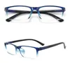 Lunettes de soleil Cubojue Lunettes de lecture Cadre Hommes Femmes 0,75 1,0 1,25 1,5 1,75 2,0 2,25 2,5 3 Petites lunettes étroites TR90 Femme Noir mat