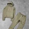 Sweats à capuche pour hommes Sweatshirts Synaworld Tide Sweat à capuche Ensemble Hommes Femmes Lettres Broderie Net Rouge Mode Coton Sweat Deux Pièces Ins Street Casual Sweat À Capuche Ensemble T240115