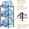 3Tier Water Bottle Holder 5 Gallon Water Cooler Jug Rack Heavy Duty Storage Rack