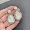Chains Pearl Earrings Handmade Craft Fashion Personalized Jewelry Ring