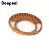 Bolsa Peças Acessórios 24 Pçs Deepeel 131618cm Rattan Alça Redonda Bambu Alças Artesanais Bolsa Moldura Bolsa Artesanato Tecido DIY 230731