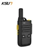 Walkie Talkie Radio Transmitter充電式薄いUHFワイヤレス16チャンネルキッズミニトーキー双方向Ksun SL 230731