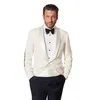 Classic Men's Wedding Suits Shawl Lapel Jacket Slim Fit Groom Only Blazer Tuxedos For Male Custom Made