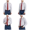 Bow Ties Christmas Plaid NecTie unisex polyester 8 cm plaids nek voor heren mager smal shirt accessoires gravatas kantoor