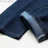 Hommes Jeans Automne Hiver Coton Jeans Hommes Haute Qualité Célèbre Marque Denim Pantalon Doux Droit Hommes Pantalon Épais Jean Grande Taille 40 42 44 46 201111 Z230801