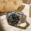 Наручительные часы Pagani Design Men's Men's Automatic Watches Top Brand Luxury Men Механические наручные часы водонепроницаемы 007 Commander NH35 Sport 230731