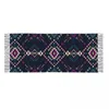 Scarves Women Scarf Tassel Head Wraps Tribal Ethnic Hipster Geometric Femme Thin Autumn Spring Winter Bandana