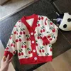 Cardigan 2022 automne hiver filles garçons polaire tricot chandails bébé enfants enfants Cardigan J230801