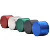 Zioło metalowy gwinter 50 mm 4 -warstwowy narzędzie tytoniowe do palenia 5 kolorów Zicn stop zęby CNC Kolorowe narzędzia do akcesoriów