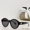 Occhiali da sole rotondi unisex da donna 2023 Fashion Retro Summer Beach Gradient Black Shadow Luxury Glasses