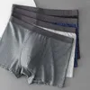 Underbyxor låg wiast 3d påse mens underkläder boxare manliga trosor mantel ren tät boxershorts calzoncillos