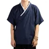 Mannen Jassen Hanfu Mannen Katoen Linnen Jas Kimono Kongfu Jas Heren Retro Streetwear Vest Uitloper Mannelijke Open Stitch 4XL