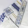 Sciarpe 1 Pz Musulmano Sciarpa Hijab Messianico Ebraico Israele Tallit Preghiera Scialle Con Borsa Talis Regali Per Donna Donna Uomo Islam Turbante