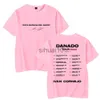 Men's T-Shirts Ivan Cornejo T-shirt Danado US Tour 2023 Merch Crewneck Short Sleeve Tee Women Men's Tshirt Hip Hop Clothes J230731