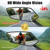 Bike Groupsets Rear View Mirror Reflector Adjustable Rotatable Handlebar Clear Rearview Electric Scooter Cycling Bicycle Accessorie 230801