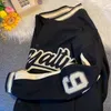 Herrjackor herrjacka broderi bokstäver singelbröst streetwear harajuku varsity jacka höst bomull kappa baseball uniform kläder 230731