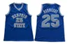 Penny Hardaway Lorenzen Wright STATE TIGER College Basketball Jersey White Blue Size S-XXL