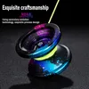 Yoyo Competitive alloy metal yo-yo super long sleep 10 ball bearings 10 ropes free 230801