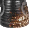 Ensembles de vaisselle Pot de Sauce de soja Pots de vinaigre en céramique Distributeur Roulette Bouteille japonaise Conteneur Huile domestique en bois