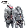 Climbing Ropes Full Body Mountaineering Safety Belt Professional Rock Harnesses Aerial Work Protection Survival Equipment 230801