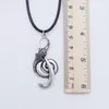 Подвесные ожерелья музыка символ ожерелье Reble Clef Musical Art Jewelry Учитель Ученик