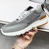 Dress Shoes European station leather breathable lace up flat outdoor leisure trendy brand small white shoes for men 230731