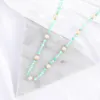 Chaînes NEKOL collier en verre pour femmes bijoux de luxe accessoires cadeaux dames mode colliers de perles bijoux en gros