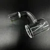 DHL Yinuoou Smoking 25mm Flat Top Quartz Banger 5mm Fondo spesso Saldatura senza giunte Fumo Chiodi per vetro Acqua Bong Dab Rigs Tubi