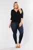 Kvinnors jeans 2023 Plus Size L-5XL Hög midja stretch Slim Small Feet Pants Stora kläder toppkvalitet