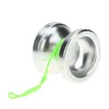 Yoyo Professional Magic Yoyo T6 Yoyos non rispondente Arcobaleno Lega di alluminio Metallo Yoyo 8 Cuscinetto a sfera KK con corda per bambini Argento 230801