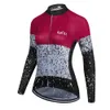 Conjuntos de camisas de ciclismo Kafitt Camisa de manga comprida Blusas de secagem rápida Roupas femininas Roupas de bicicleta de verão Mtb Uniforme Ms 230801
