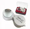 30x 21mm Jewellers Eye Loupe Microscope and Accessories Magnifier拡大ガラスLL