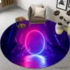 Carpets Baby Crawl Rug Anti-slip Floor Mat Children's Room Rug Bedroom Floor Mat Home Decoration Round Living Room Rug 3D Kinetic Rug R230801